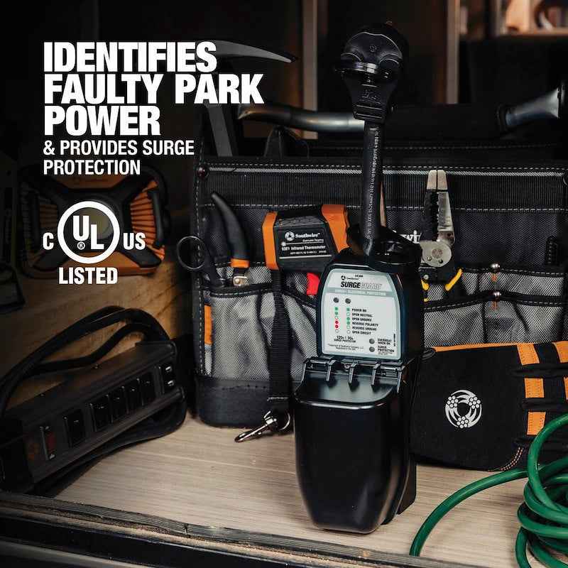 Surge Guard 44380 Portable RV Surge Protector – 30 Amp
