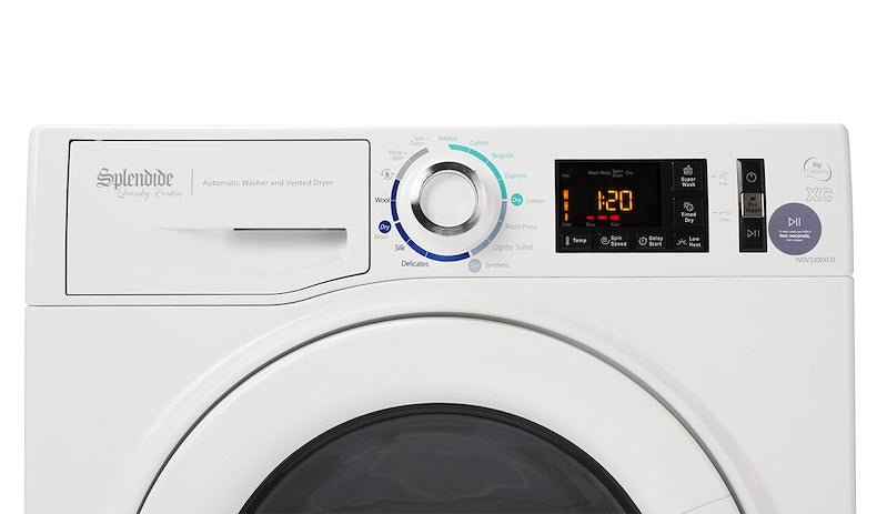 Vented Washer Dryer Combo – 15 lb Capacity, 120V, White WDV2200XCD