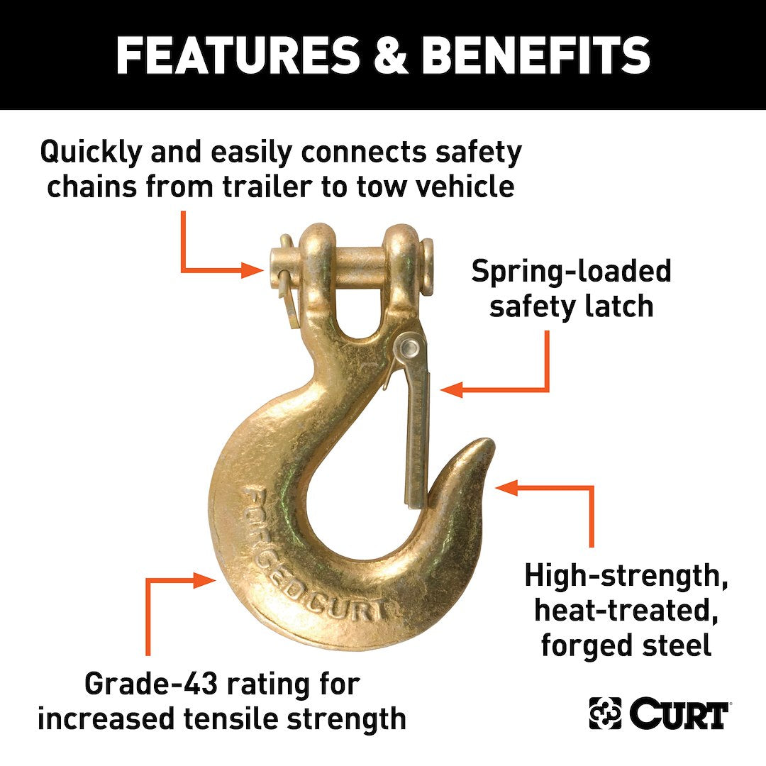 CURT Trailer Safety Chain Hook (81550)