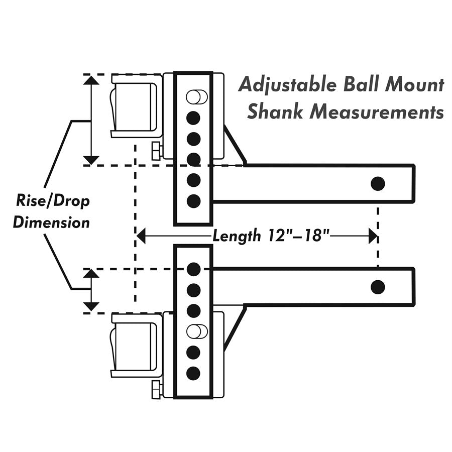 Eaz Lift 48132 Weight Distribution Hitch Shank - image 7