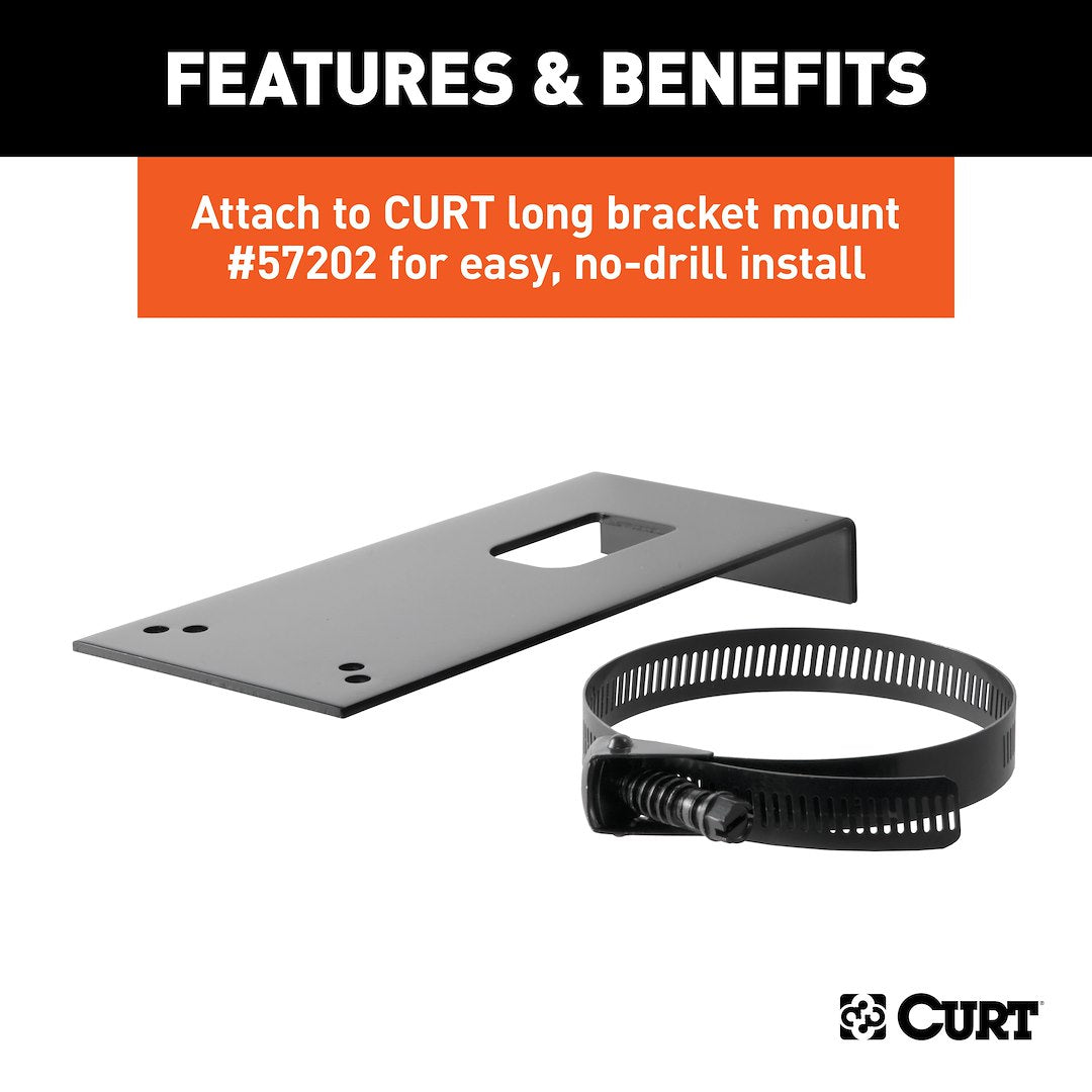 CURT Trailer Wiring Connector Mounting Bracket (58520)