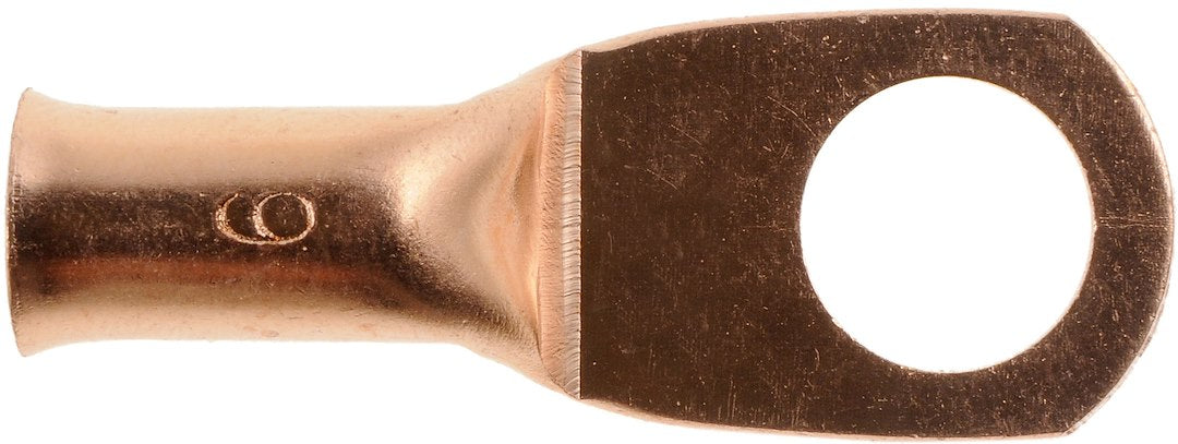 Dorman 85638 6-Gauge Copper Ring Lugs, 3/8 Inch, Pair - image 2