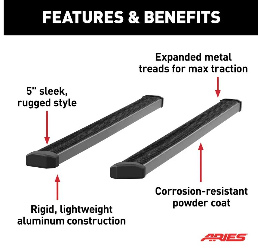 Aries 216078 Running Board Component - image 3