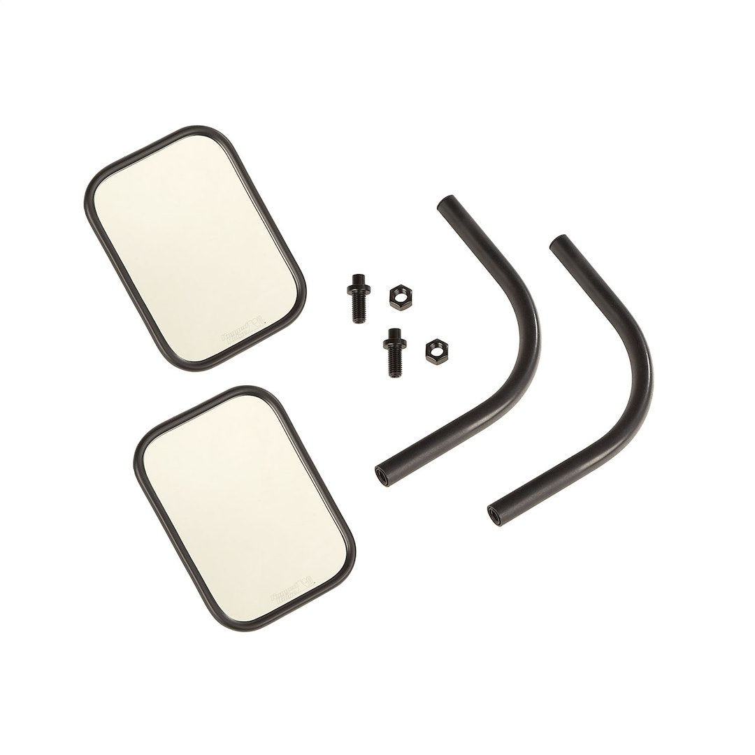 Rugged Ridge 11025.26 Rectangular Trail Mirror Pair