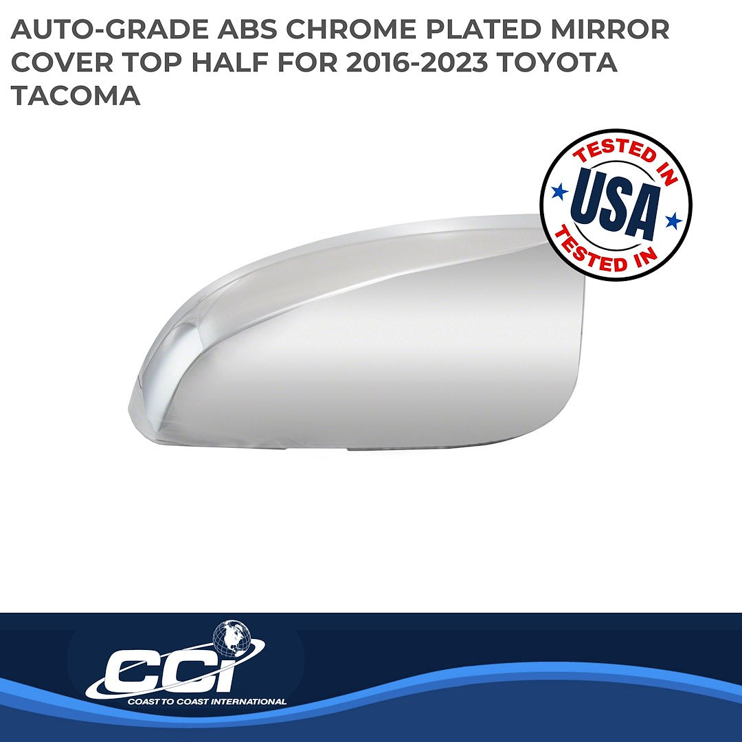 Coast To Coast MC67530R Tacoma Chrome Signal-Mirror Tops - image 2