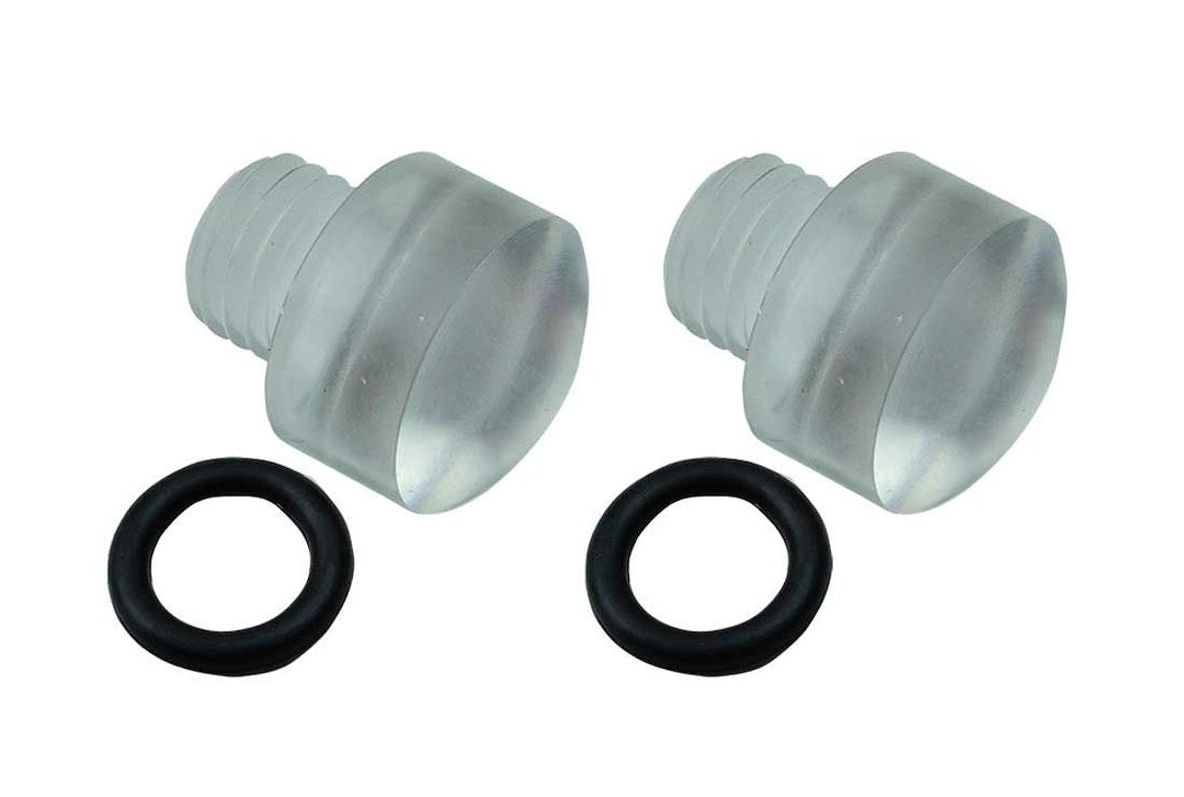 Moroso Performance 65226 Holley Clear Float Bowl Sight Plugs