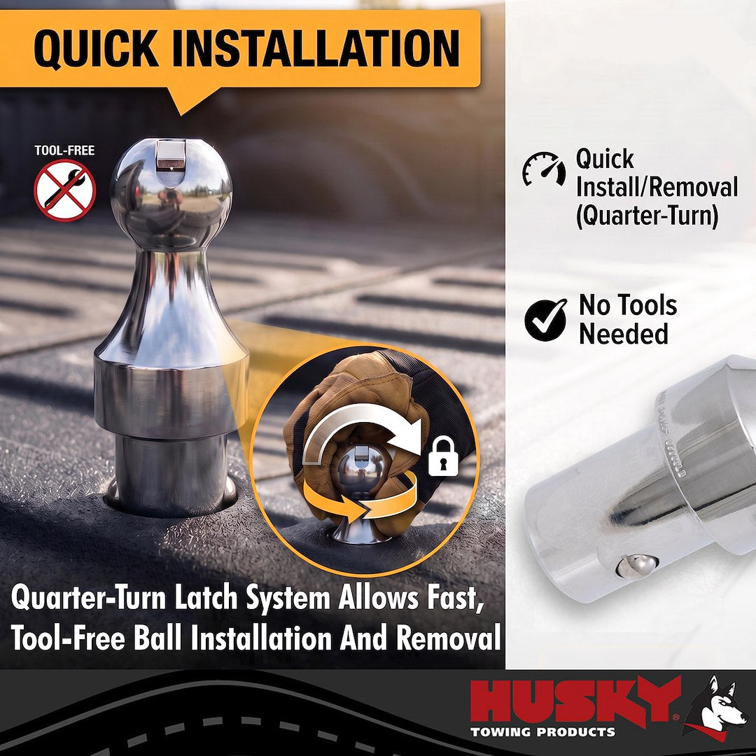 Husky Towing 33215 Gooseneck Trailer Hitch Accessory Kit - image 6