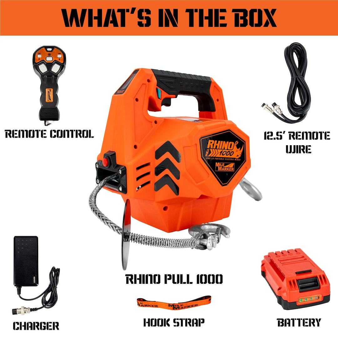 Mile Marker 71-1000 Rhino Pull 1000™ Winch