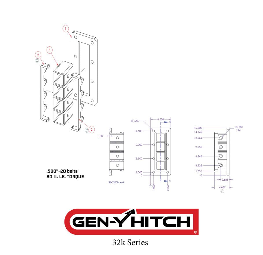 Gen-Y Hitch Gh-3024 Trailer Hitch Ball Mount - image 4