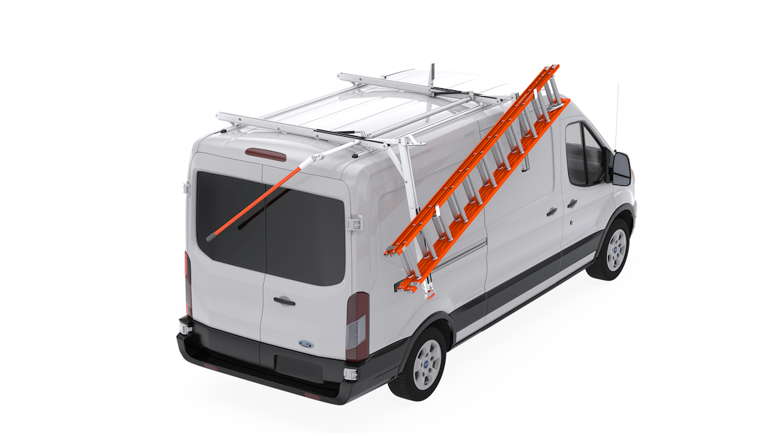 Masterack 02P680KP Uplyft Single Ladder Rack for Transit Medium Roof