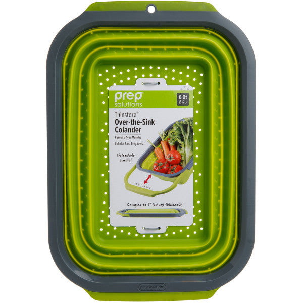 Progressive International PS-3509 Prep Solutions 6-Quart Collapsible Colander