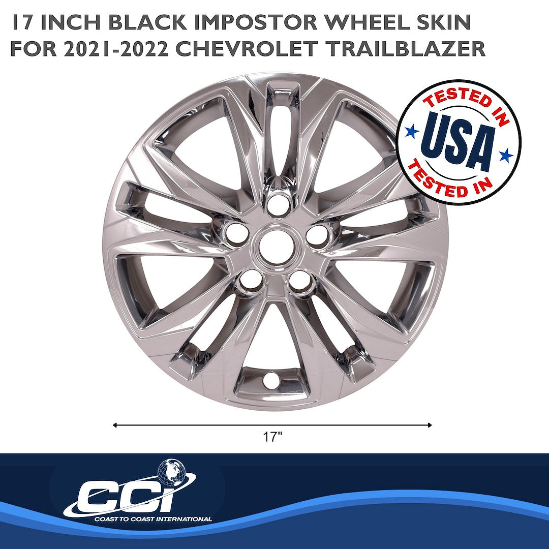 Coast To Coast IMP469X Trailblazer Chrome 17-Inch Skins - image 2