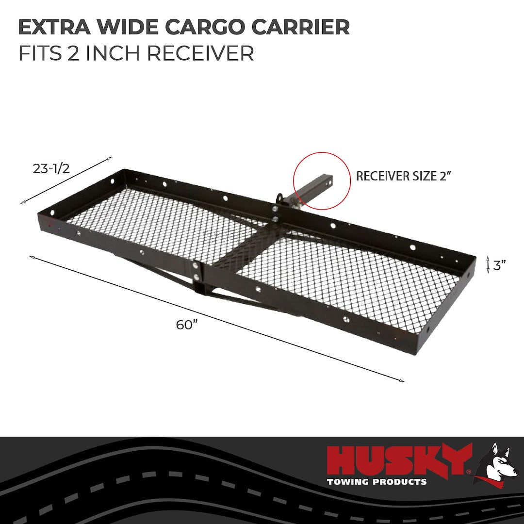 Husky Towing 81148 Trailer Hitch Cargo Carrier - image 2