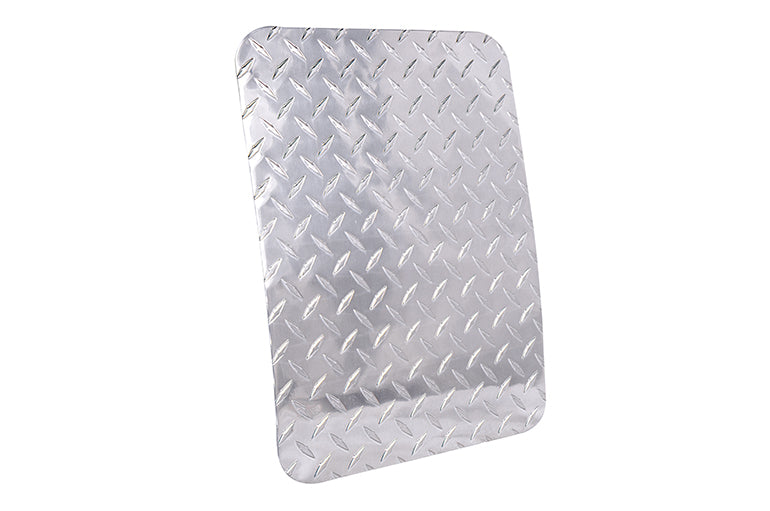 Dee Zee Brite-Tread Set Of 2 Fender Aluminum Mud Flap DZ1800 - image 2