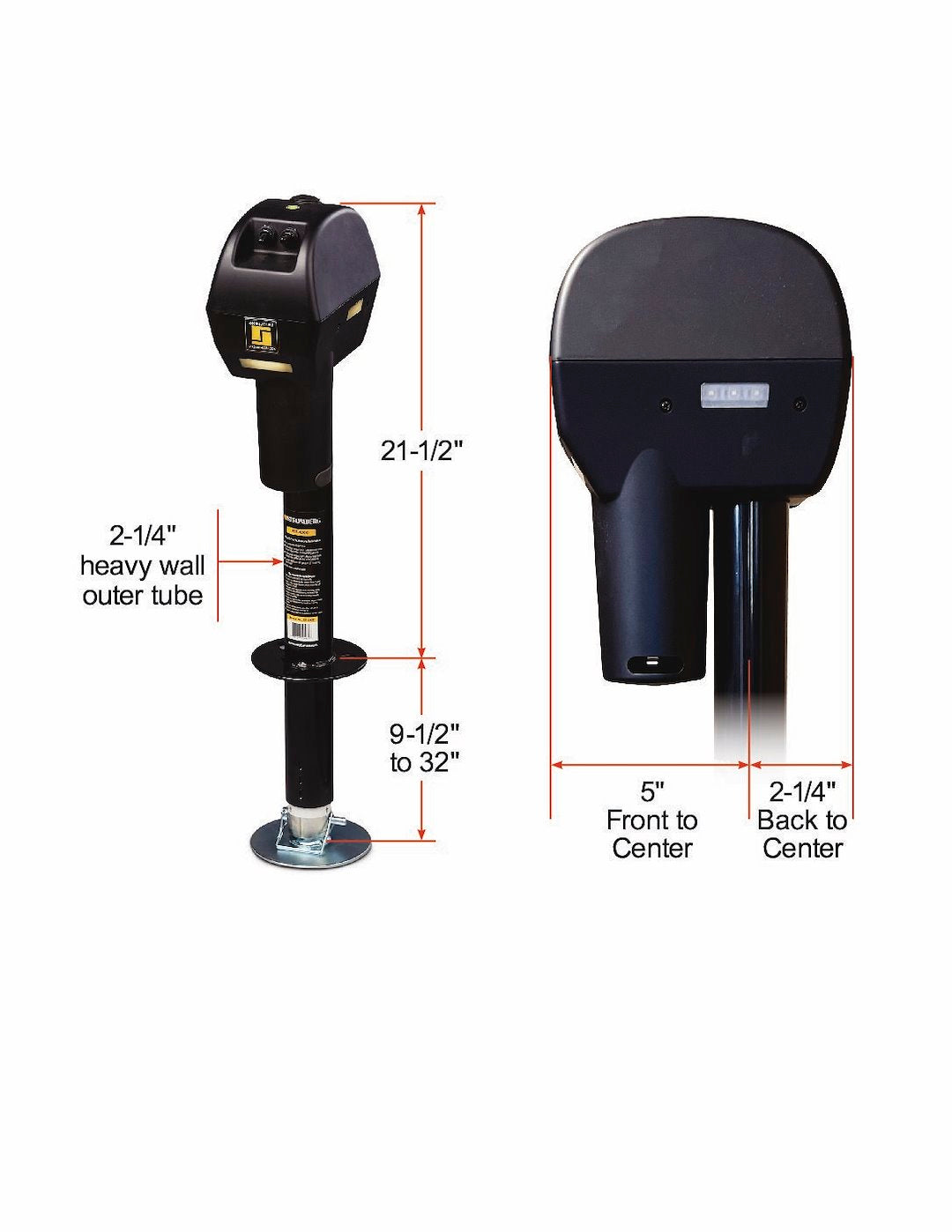Stromberg Carlson Jet-4500 Trailer Tongue Jack - image 3
