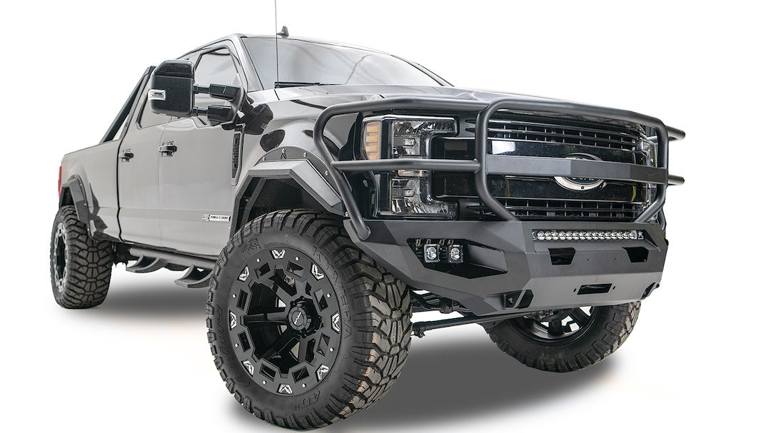 Fab Fours FS17-X4150-1 Matrix Front Bumper for Super Duty