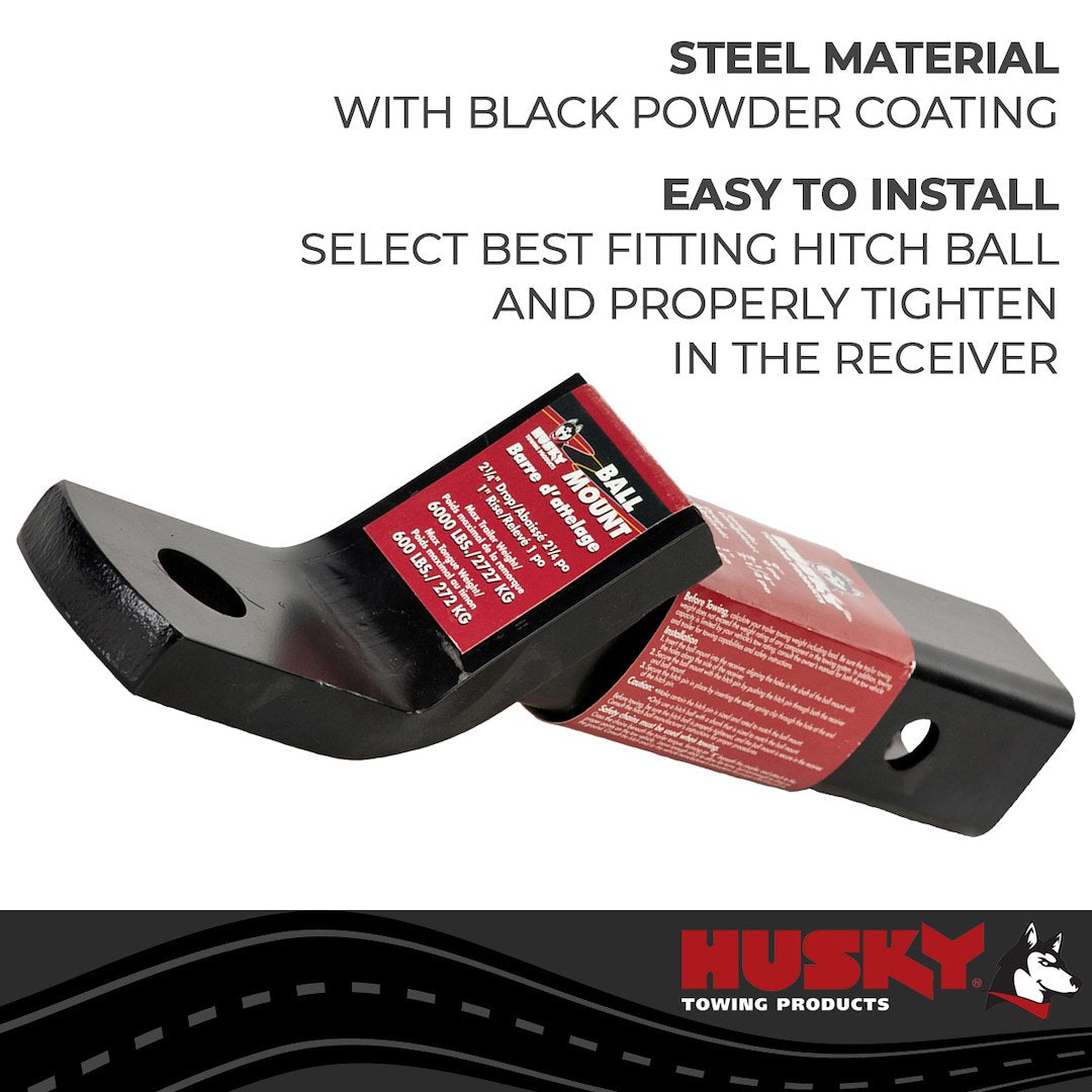 Husky Towing 31360 Trailer Hitch Ball Mount - image 4