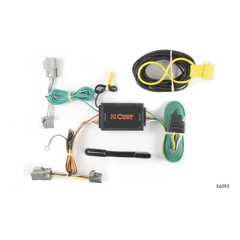 CURT 56093 4-Way Flat Trailer Wiring T-Connector Ford Explorer, Taurus & Lincoln MKS