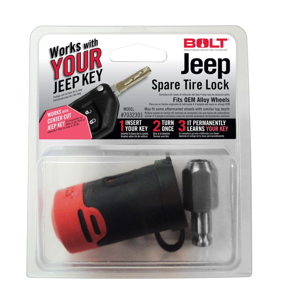 Bolt Locks/ Strattec Security 7032301 Spare Tire Lock