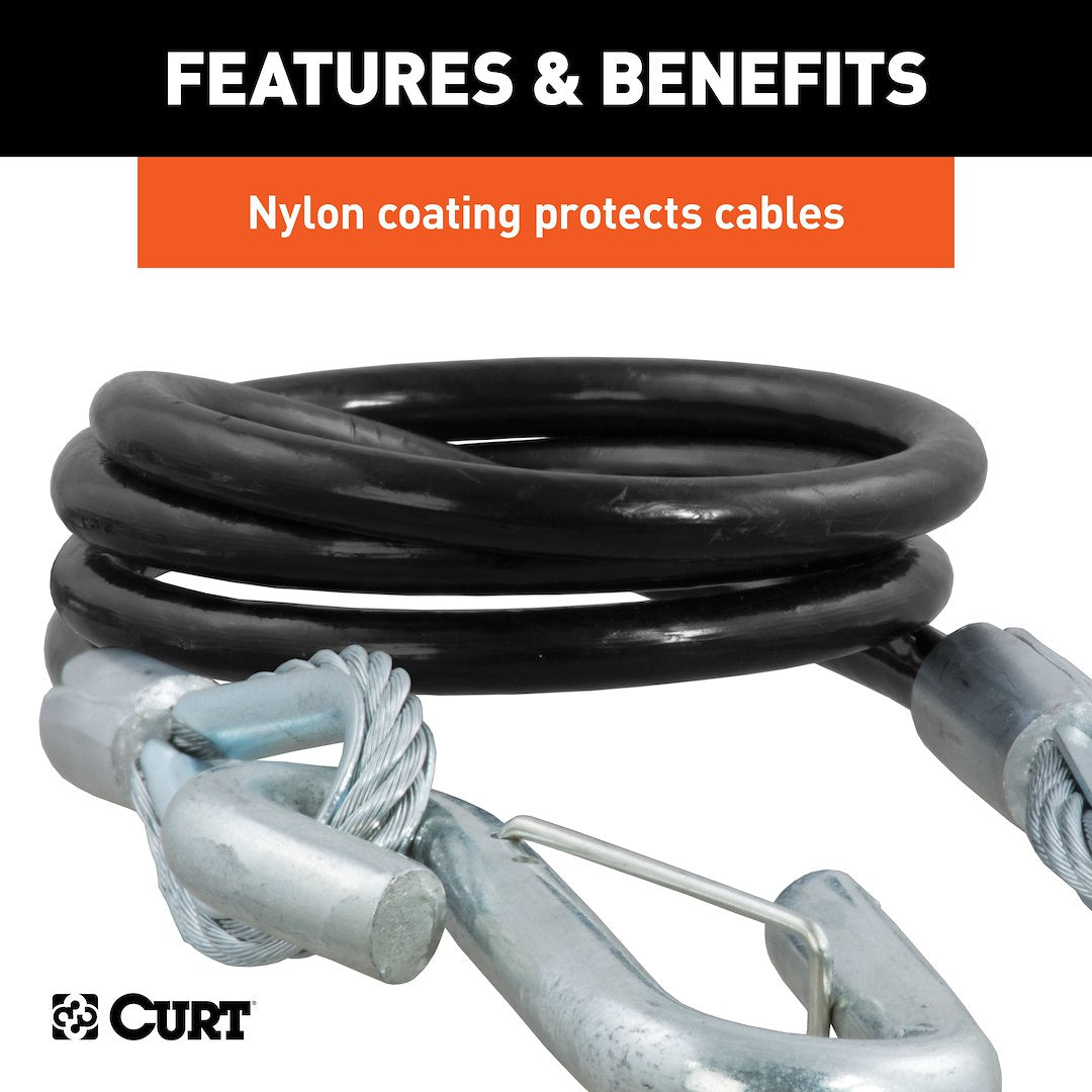 Curt 80151 Trailer Safety Cable - image 6