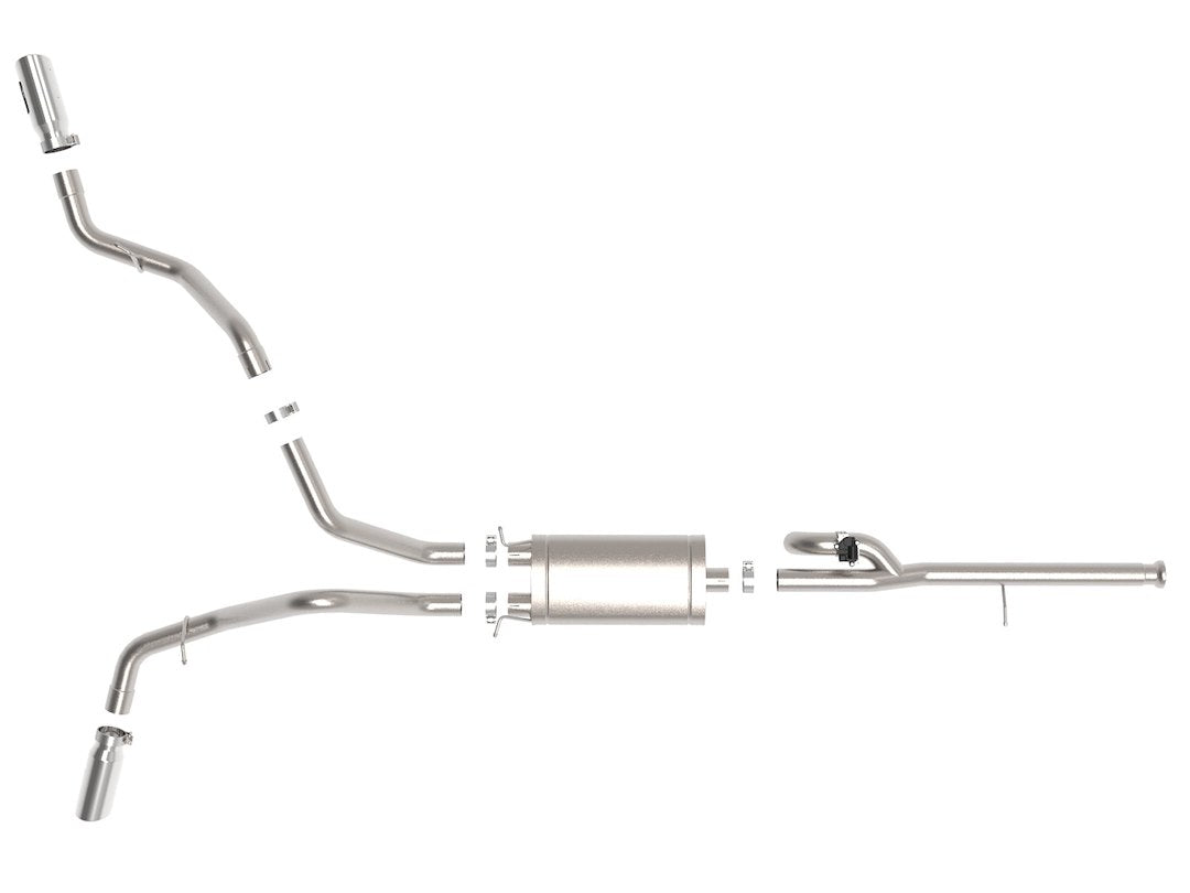 Advanced FLOW Engineering Gemini XV Cat-Back System Single Dual Exhaust System Kit 49-34132-P - image 9