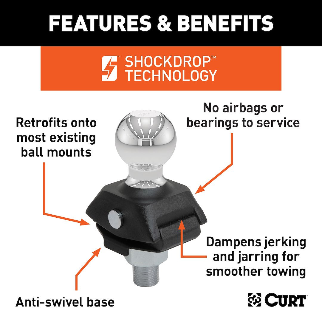 Curt 40248 Trailer Hitch Ball - image 2