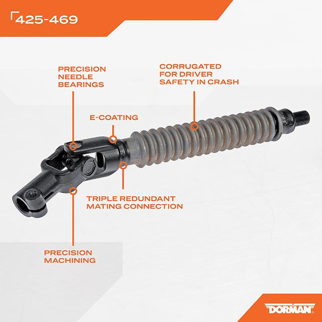 Dorman 425469 Lower Steering Shaft — 1-9/16 Inch - image 5