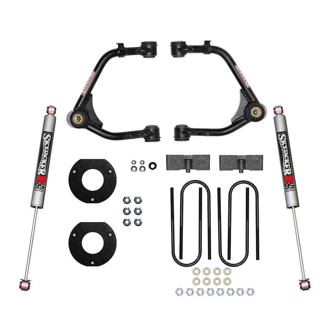 Skyjacker C25350PM 3.5-Inch Upper Arm Lift Kit with M95 Shocks