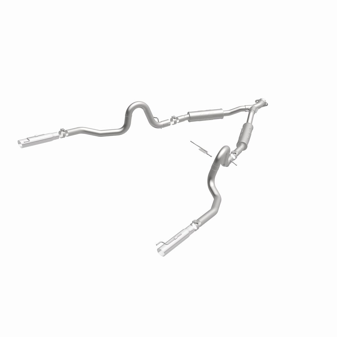 MagnaFlow 15717 Dual Cat-Back Exhaust Kit for Mustang