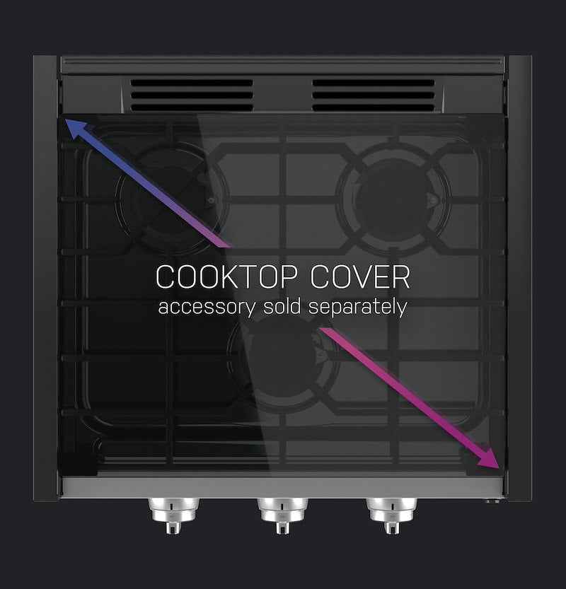 GE Profile PLU621RTSS RV Propane Cooktop 3 Burner 21" – Electronic Ignition