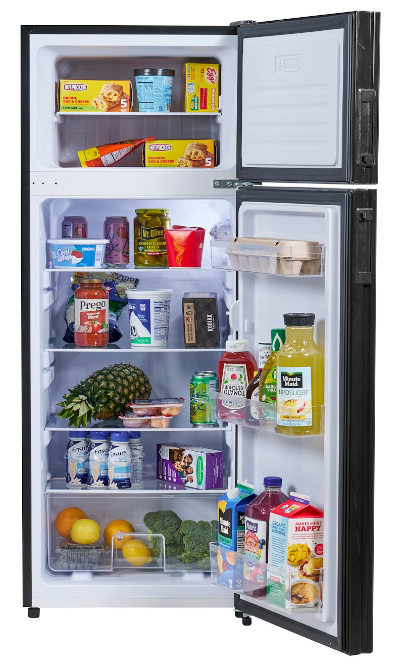 Invision 12V RV Refrigerator 7.7 Cu Ft – Stainless Steel 180-4712