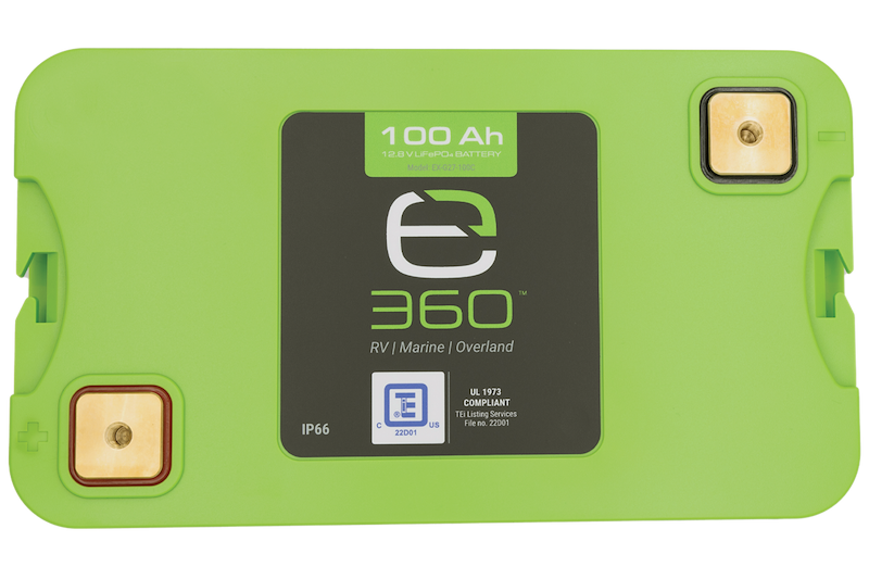 RV Marine Lithium Battery Expion360 Group 27 100Ah 12.8V EX-G27-100C