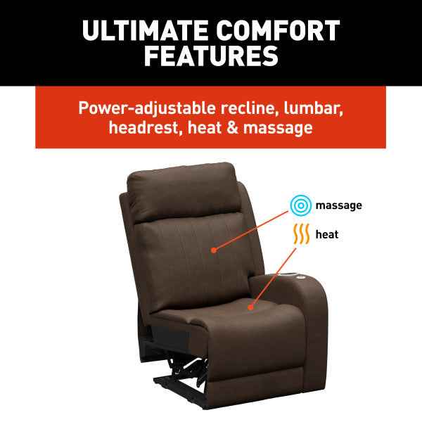 Thomas Payne Seismic Theater Left-Hand Recliner – Satula – 2024044193