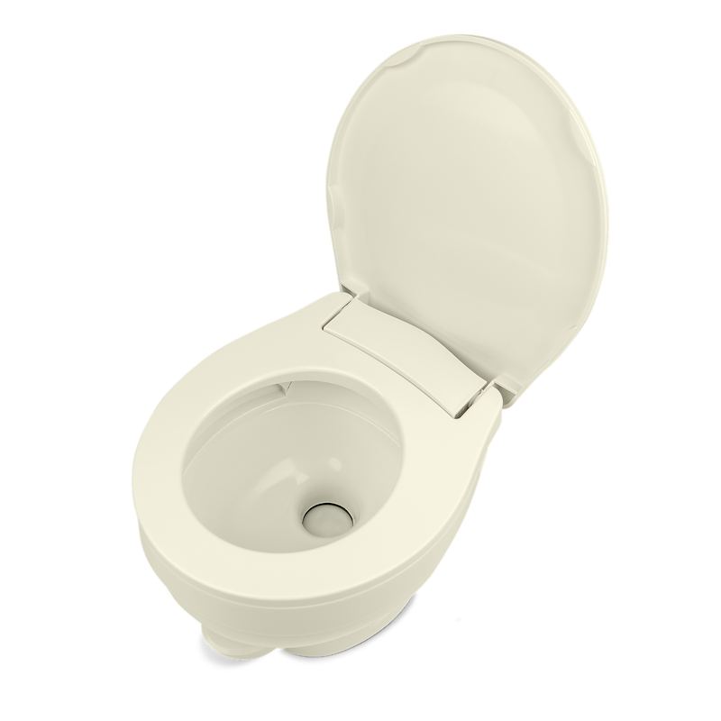 Thetford Aqua-Magic VI Low Profile RV Toilet – Pedal Flush, Parchment 31834