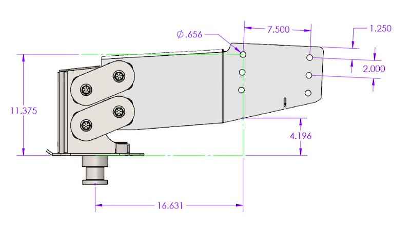 Gen-Y EXECUTIVE Torsion Flex Fifth Wheel Pin Box GH-8051 – 30000 lb King Pin