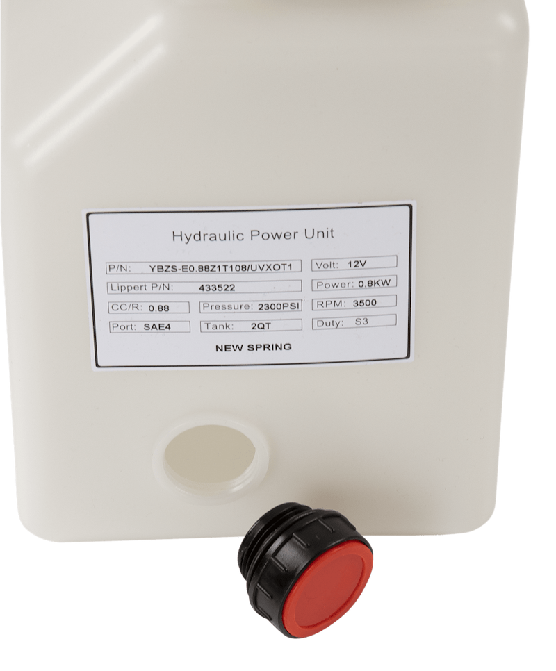 Lippert 141111 Slide Out Motor Pump Assembly – 12V Hydraulic