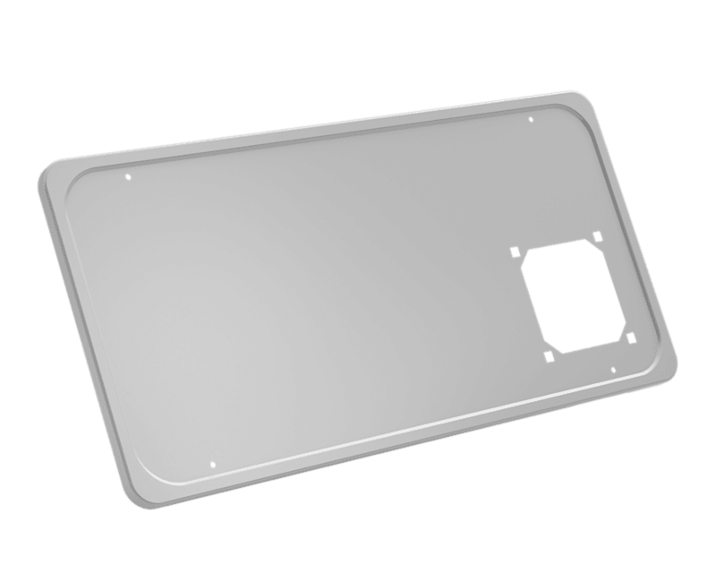 Furnace Access Door – Dometic Medium Replacement (Arctic White) 33057