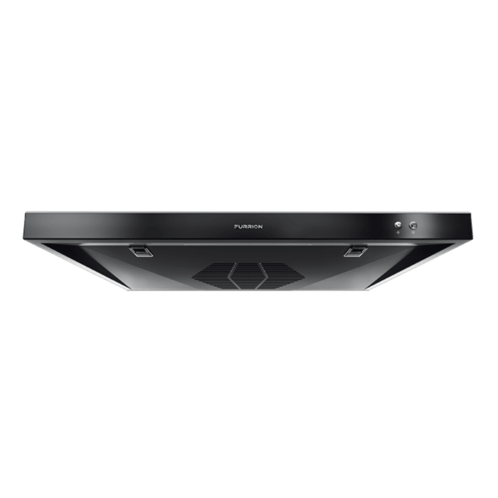 RV Stove Vent Range Hood 12V Ducted – 24" Furrion Black - FHO23SACR-BL