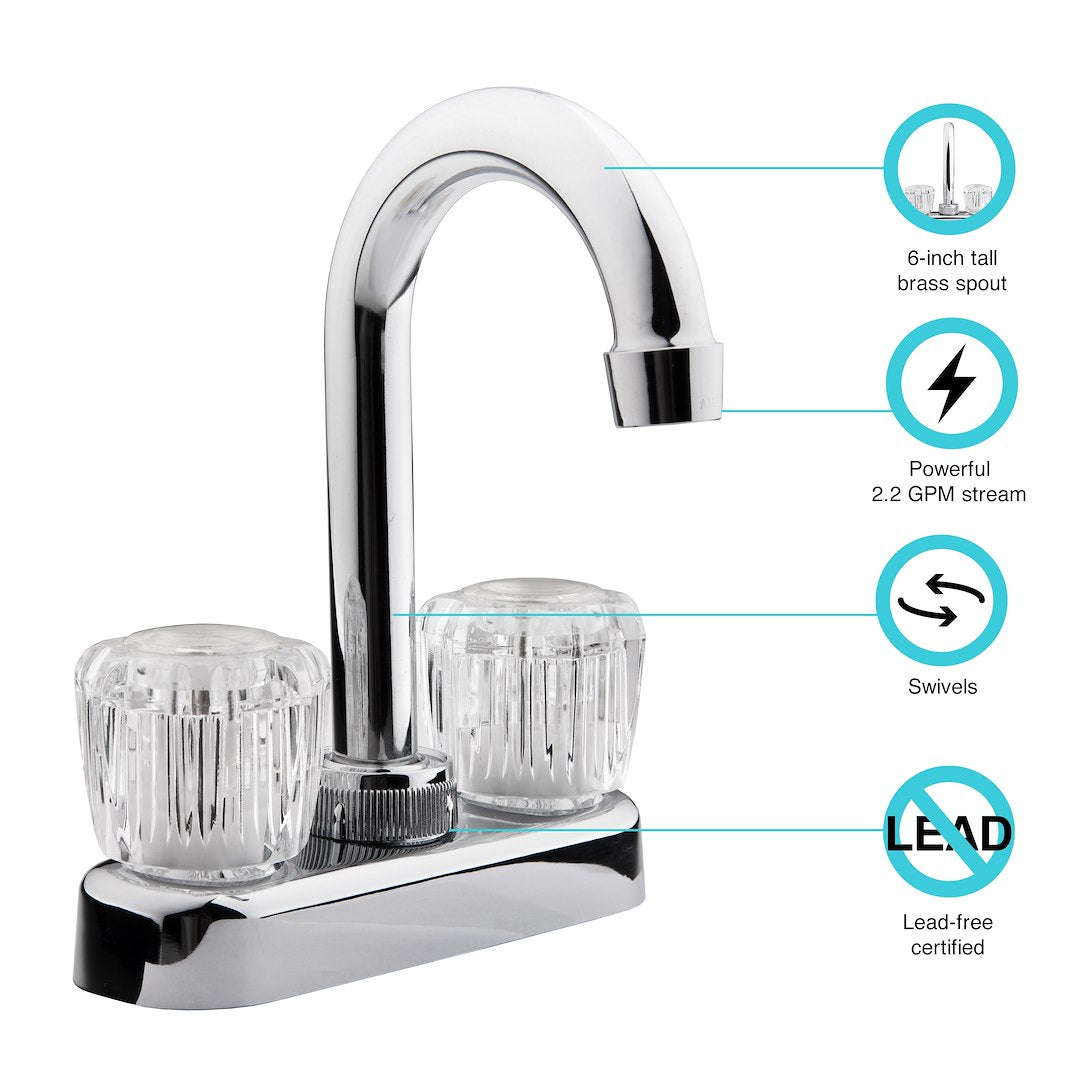 Dura Faucet Df-Pb150a-Cp Faucet - image 5