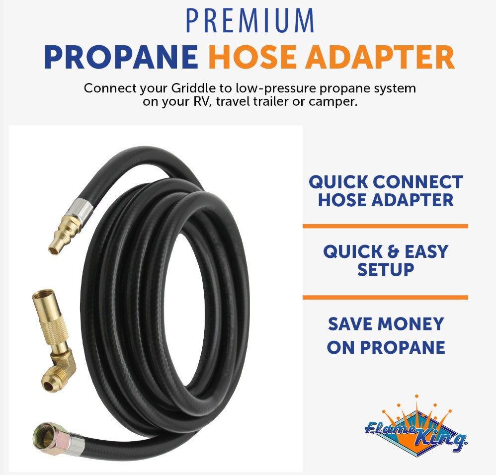 Flame King Fk-Grd-12ftqc Propane Hose - image 4