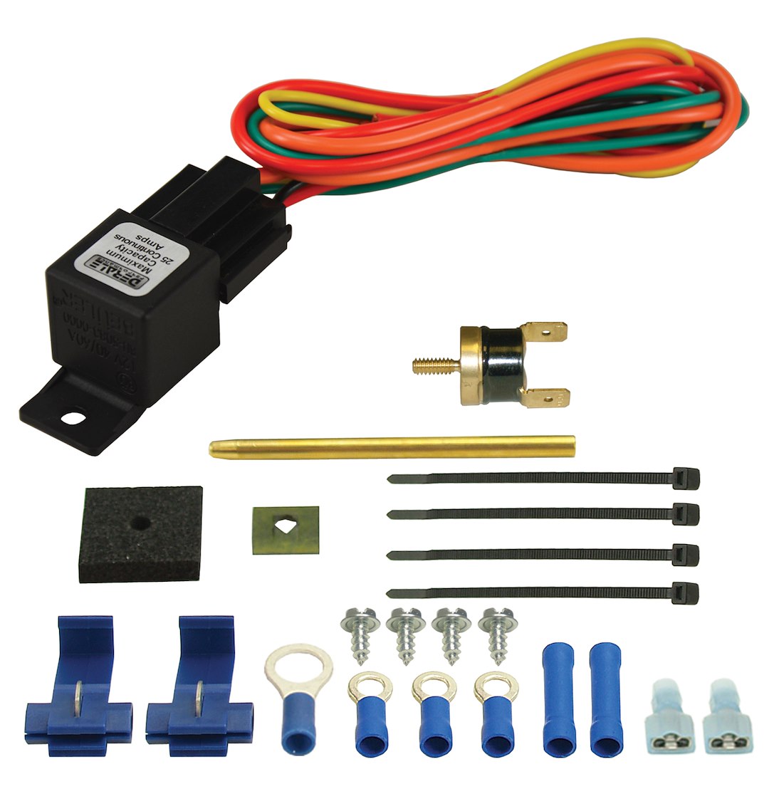 Derale 16738 Cooling Fan Temperature Switch with Harness - image 1