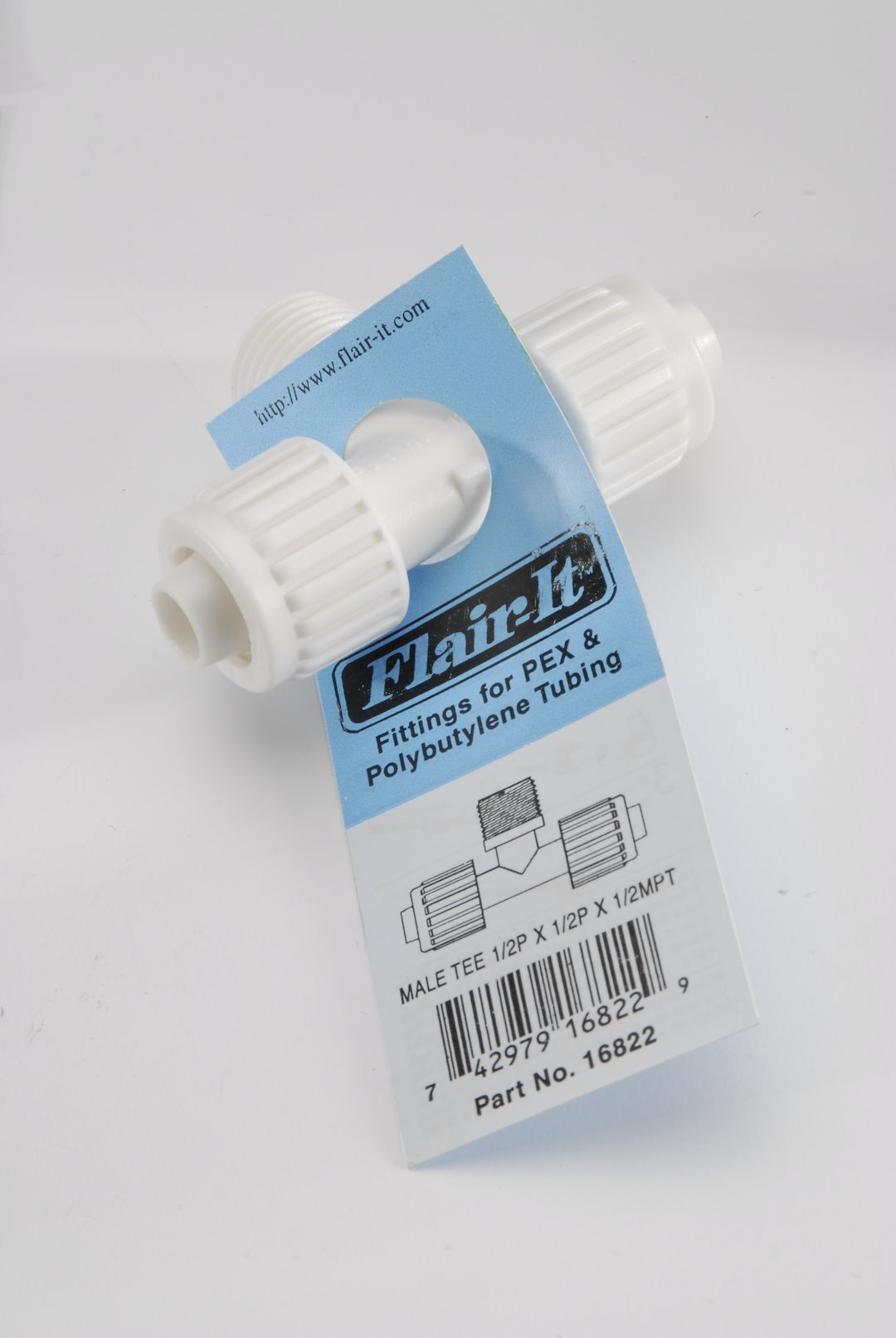 Elkhart Supply Flair-it Tee Fresh Water Fitting (16822)