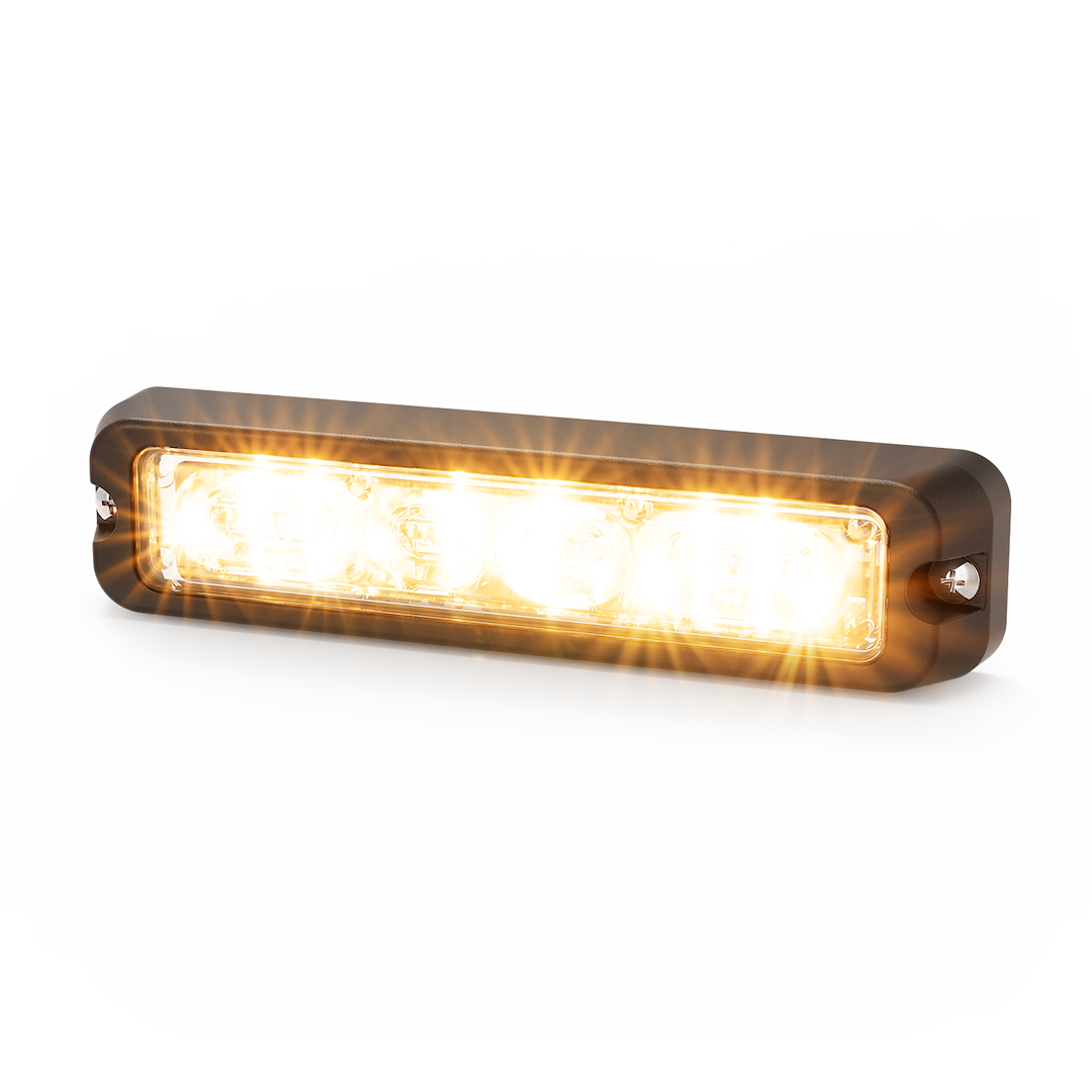 Ecco ED3712AB Dual-Color LED Mini Warning Bar