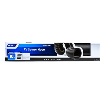 Camco 10 Feet Sewer Hose (39601) – Extended Length: 10 Feet