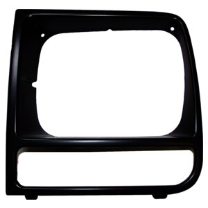 Crown Automotive 55055137 Left Black Headlight Bezel - image 3
