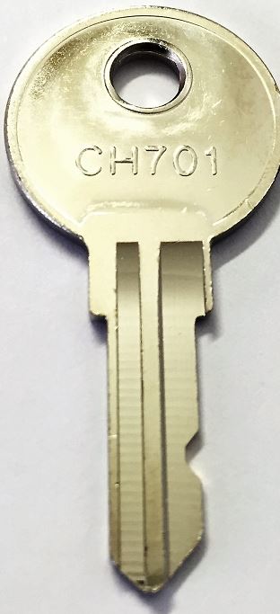 JR Products Double Cut Key Code 701 No Logo Key (Ch701a)
