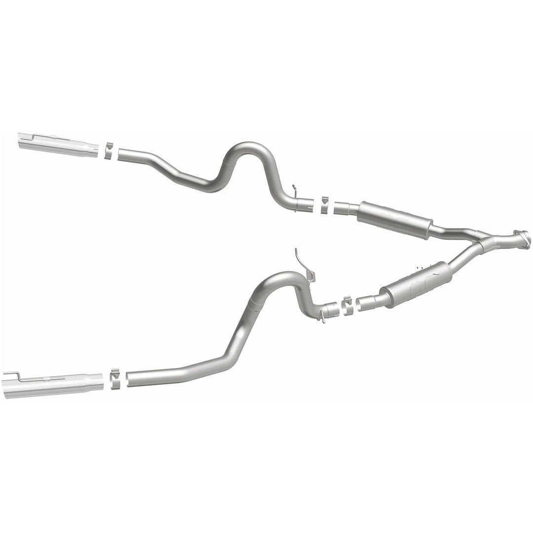MagnaFlow 15717 Dual Cat-Back Exhaust Kit for Mustang