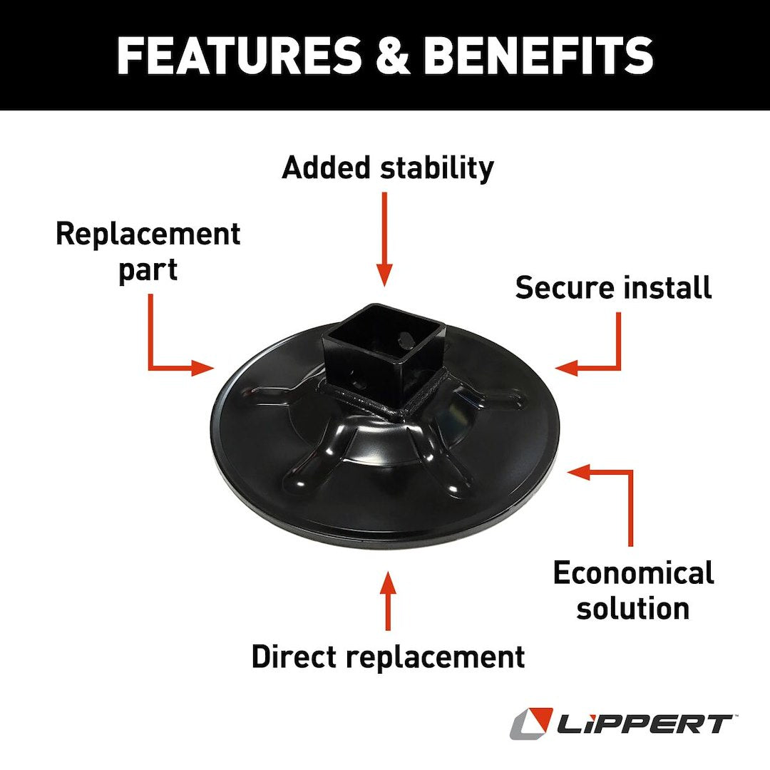 Lippert Components 362486 Leveling Jack Foot Pad - image 3
