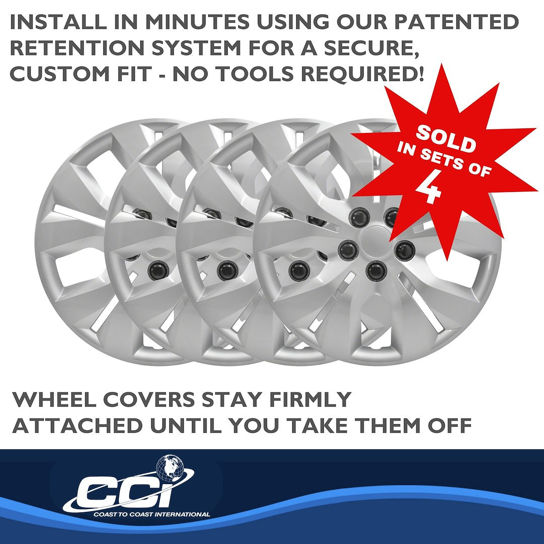 Coast To Coast 46716S Cruze Silver Split-Spoke Covers - image 4