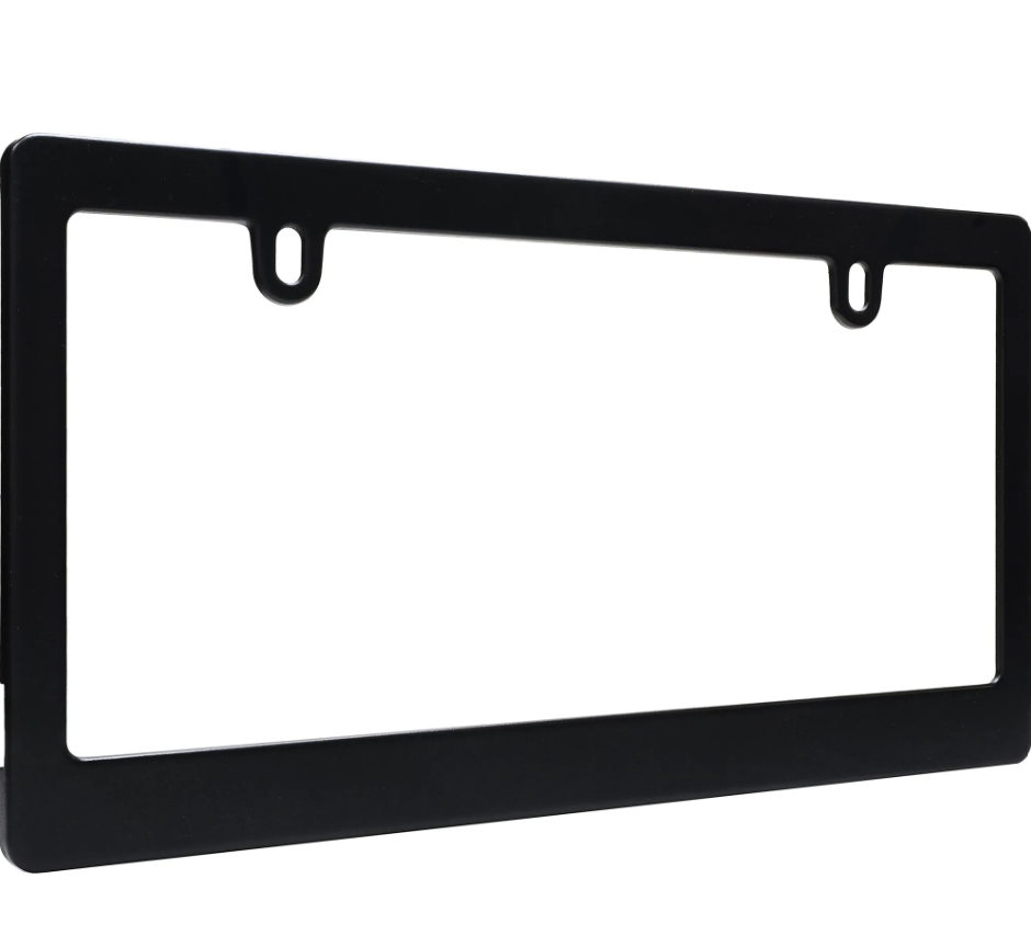 Cruiser 16550 Aura Matte Black License Plate Frame - image 2